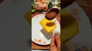 Real Mango 🥭 Chocobar Ice Cream #shorts #cooking #mango