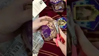 Chocolate frog unboxing. Harry Potter