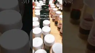 Ink Overload! Getting Ready for 30 Inks 30 Days&hellip;Can I Do This? 🤯✨
