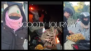 Scooty Se Basti Tak | #talarsisters #night #village #vlog 