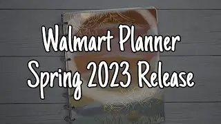 Walmart EXCLUSIVE Planner and Layout?! | Happy Planner Spring Release 2023 | Classic Simply Layout