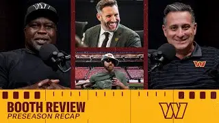 Terry McLaurin!!! + 53-Man Roster Predictions | Booth Review Podcast | Washington Commanders | NFL