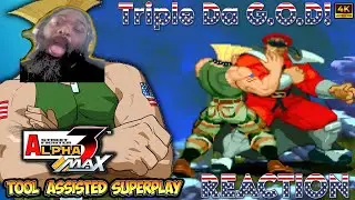 Unstoppable GUILE in Street Fighter Alpha 3 MAX (@itsunknownbr ) x A @TripleDaGOD REACTION!