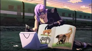 Melone teaching lil baby face - JOJO Part 5: Golden Wind Ep 17