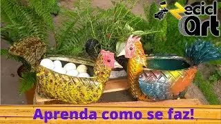 INCRÍVEL! GALINHA PEQUENA-  Aprenda como se faz!