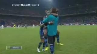 Primo gol di Eto'o - Inter vs. Bari (4:0)