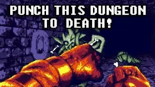 Punch This Dungeon TO DEATH! Fight Knight Beta Demo Quick Play [4k 60fps]