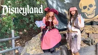 [4K] Exploring Tom Sawyer’s Island at Disneyland with Captain Jack Sparrow and Redd