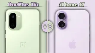 OnePlus 15R vs iPhone 17 🔥 Full Comparison | Camera, Performance, Battery & Price!