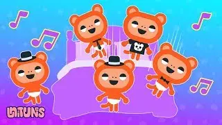 Five Little Monkeys Jumping on the Bed | UniTunes | UniLand Kids