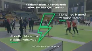 SPEEDBALL - Season 21/22| U21 Doubles| Mohamed H./Yasmina Y. [RSC] VS Abdullah M./Habiba M. [OCT]