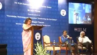 IILM Global Thinker Award 2013 to Mr Sam Pitroda, June 14,2013