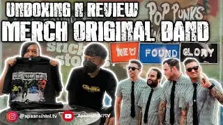 UNBOXING N REVIEW MERCH ORIGINAL BAND - NEW FOUND GLORY