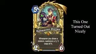 Voice Impressions: Hearthstone: Dollmaster Dorian Voice Line