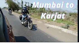 Mumbai to Karjat | The Journey of a Mumbai to कर्जत | मुंबई to Karjat Car Ride |