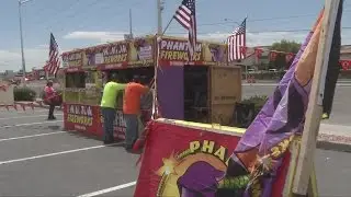 Fireworks on sale around Las Vegas