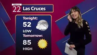 News22 Live on KRWG-TV, October 24, 2024 / NMSU Journalism and Media Studies Department