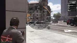 GTA 5 - Random Police Attack on Trevor + Ten Star Escape