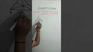 CENTROID OF A TRIANGLE