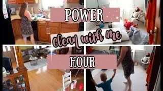 POWER HOUR CLEAN WITH ME | RELAXING CLEAN WITH ME | WEEKEND CLEANING ROUTINE | MAMAS TIMEOUT