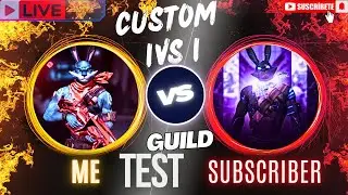 Free Fire Live 🔴 | PC 1 VS 6 CUSTOM