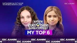 🇺🇦 Junior Vidbir 2025 ( JESC Ukraine ) | My Top 6