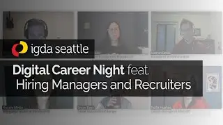Digital Career Night - Hiring Managers and Recruiters
