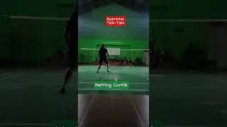 Netting Cantik #sports #shortsvideo #badminton