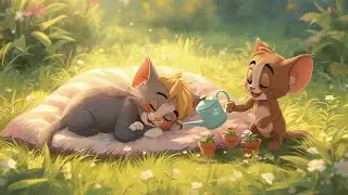 Tom and Jerry Funny Garden Poem 🌸😂 | Kids English Rhymes | Cartoon Story for Children