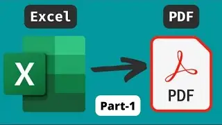 Part 1/2 | Microsoft | Excel to PDF Converter | Java | Apache POI | ITextPDF | Tutorials | Beginners