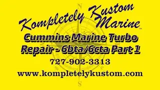 KKM Tech - Cummins Marine Turbo Repair-6bta/6cta Part 1 of 2