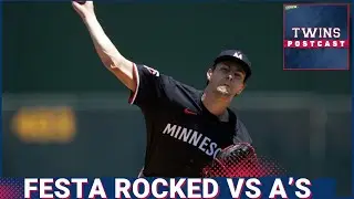 TWINS POSTCAST: Twins Get Smoked After DAVID FESTA'S ROUGH OUTING vs. A's In Game 4