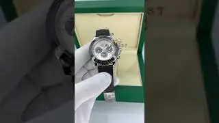 Мужские часы Rolex Daytona Silver Black Ceramic