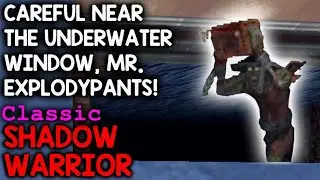 CAREFUL NEAR THE UNDERWATER WINDOW, MR. EXPLODYPANTS! | Waffle Bros Play Shadow Warrior Classic