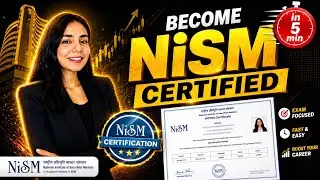 Best Stock Market Certification Course | How To Get NISM Certified | Step By Step Guide | Free Excel
