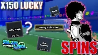 What does 100 LUCKY SPINS + roll in BLUE LOCK RIVALS? (NEL ISAGI?)
