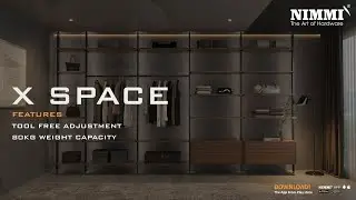 X Space shelving system || पोल सिस्टम  || Pole System