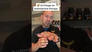 Yes your 🥜 can shrink on testosterone replacement therapy.