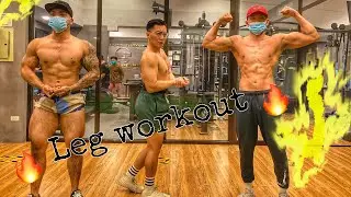 Leg day / Giant set workout 🔥#coachwil  #wilaesthetic #fitcycle #gymaddict