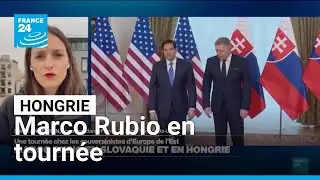 Marco Rubio en tourn&eacute;e en Slovaquie et en Hongrie &bull; FRANCE 24