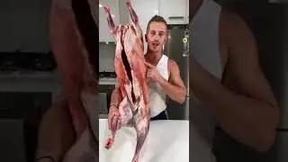 Whole Lamb On The Spit BBQ Rotisserie