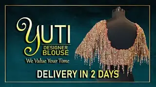 Designer Blouses Delivery in 2 Days at YUTI Whatsapp:+91-7010905260 / Call 044-42179088, T Nagar