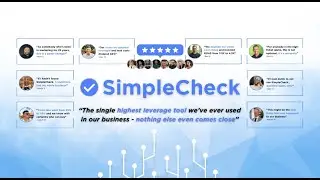 Boost Sales Instantly with SimpleCheck: Transform Your Team into Revenue Generating Machines!