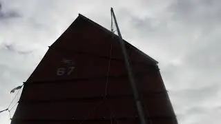 Junk Rigged Kingfisher 26 at Malahide