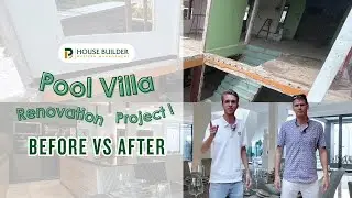 From Dated to Dreamy: Pool Villa Transformation in Pattaya! 🌴 Before & After Renovation
