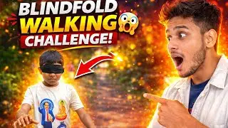 Aankh Aankh Band Karke 100 Meter Chalna 😱 Sab Fail Ho Gaye!😱😱