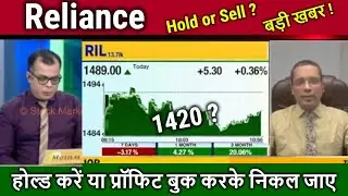 Reliance Share news,Hold or sell ?,Reliance Industries share Analysis,RIL Target Tomarrow,Jio IPO