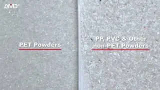 AMD PET Powder Sorting With 3D Near-Infrared Sensing &mdash; Precision Polymer Sorter/Sortex Machines