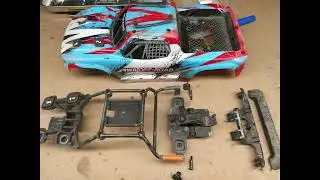 MJX Hyper Go 16208 RC Car DIY Body Fix Repair Broken Polycarbonate Lexan Shell