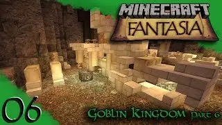 Dragon Skeleton and Nether Portal (Goblin Kingdom) | Minecraft Fantasia | Ep6